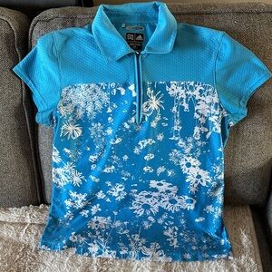Adidas Turquoise Climacool Shirt